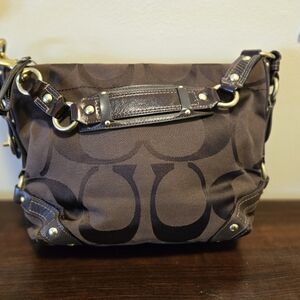 Coach Carly Jacquard Handbag VINTAGE
